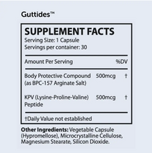 Load image into Gallery viewer, nuBioAge GUTTIDES BPC-157 + KPV 30 Capsules