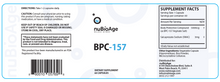 Load image into Gallery viewer, nuBioAge BPC-157 60 Capsules