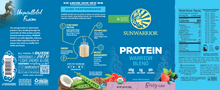 Load image into Gallery viewer, SUNWARRIOR PROTEIN Berry WARRIOR BLEND 1.65 LB (750g)