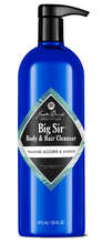 Load image into Gallery viewer, Jack Black Big Sir Body & Hair Cleanser 33FL OZ