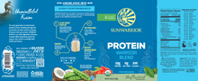 Load image into Gallery viewer, SUNWARRIOR PROTEIN UNFLAVORED WARRIOR BLEND 1.65 LB (750g)