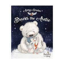 Load image into Gallery viewer, Bunnies By The Bay "Avery Aviator Braves the Artic" Book
