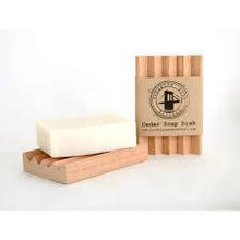 Load image into Gallery viewer, Brooklyn Made Cedar Soap Dish