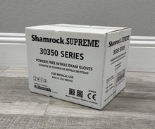 Load image into Gallery viewer, Shamrock Supreme - Nitrile Powder Free Examination Gloves - Medium - ONE CASE 1,000 Gloves (10x100)