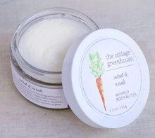 Load image into Gallery viewer, The Cottage Greenhouse Carrot & Neroli Whipped Body Butter