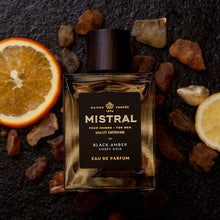 Load image into Gallery viewer, MISTRAL Black Amber  Eau De Parfum Spray 3.3fl oz