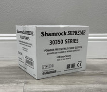 Load image into Gallery viewer, Shamrock Supreme - Nitrile Powder Free Examination Gloves - Large - ONE CASE 1,000 Gloves (10x100)