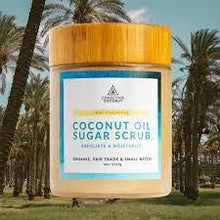 Load image into Gallery viewer, Conscious Coconut Thai Pineapple Sugar Scrub 4 ounce jar