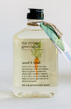 Load image into Gallery viewer, The Cottage Greenhouse Carrot & Neroli Moisture Rich Shower Oil & Body Wash 11.5 oz