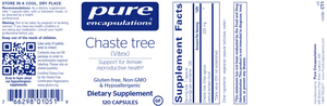 Pure Encapsulations Chaste Tree (Vitex) 120 Capsules