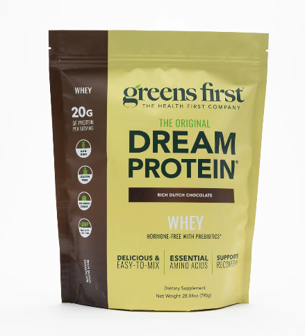 Greens First Dream Protein Rich Dutch Chocolate 30 servings