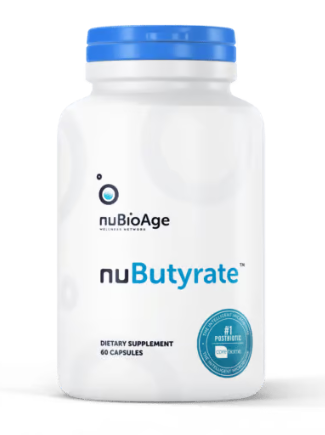 nuBioAge nuButyrate 60 capsules