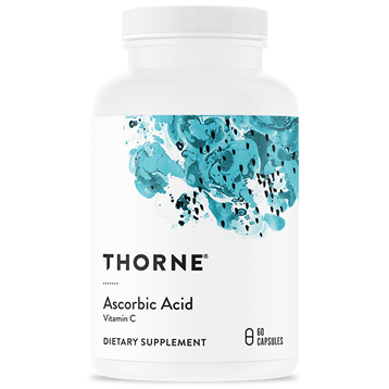 Thorne Ascorbic Acid 1g (Vitamin C) 60 capsiules