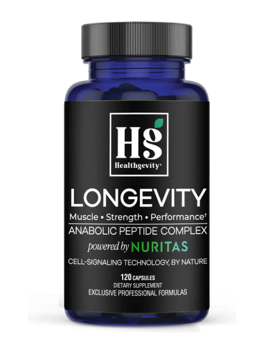 Healthgevity Longevity Anabolic Peptide Complex 120 Capsules