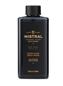 Mistral Teak Wood Body Wash 13.5 fl oz