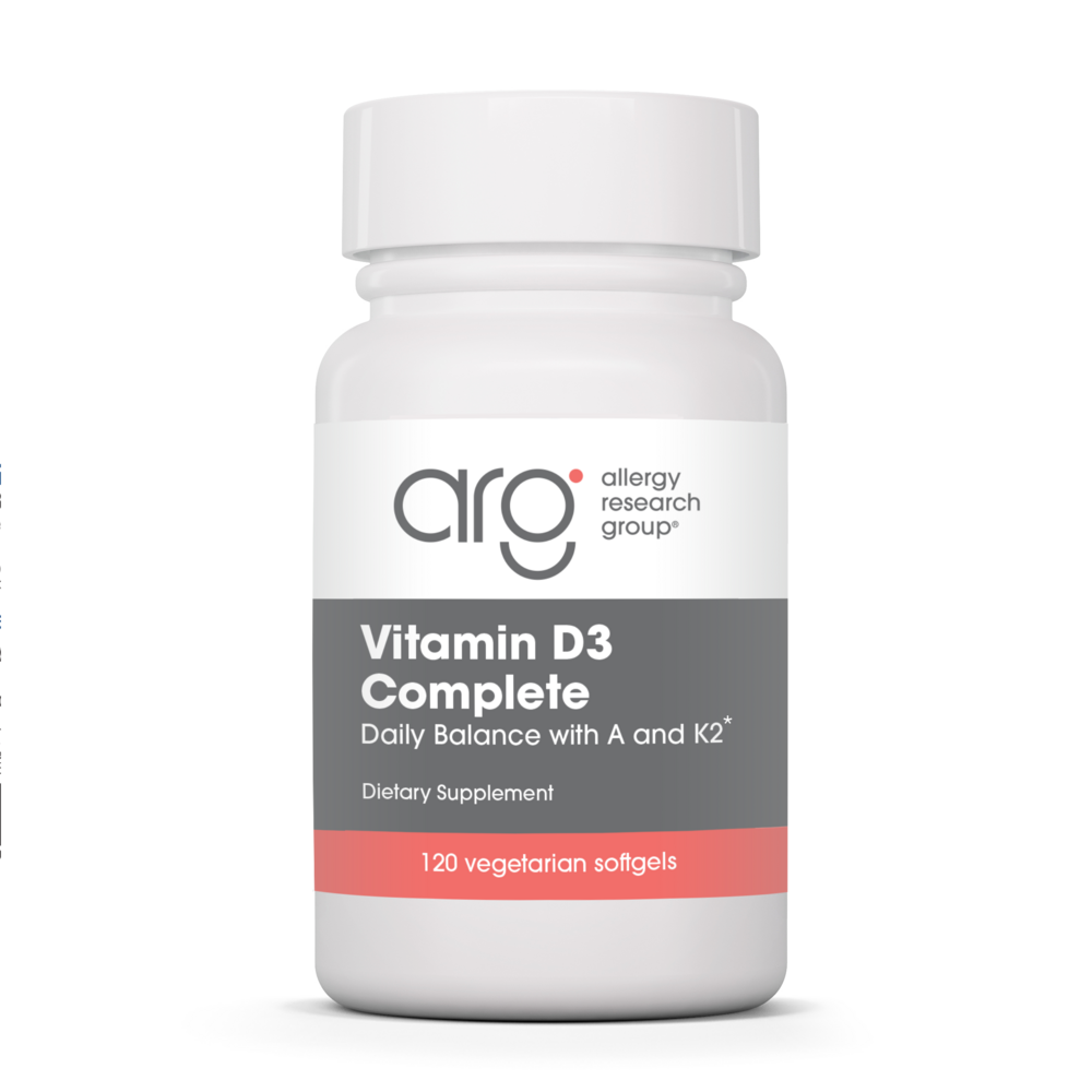 Allergy Research Vitamin D3 2000 IU Complete with A and K