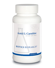 Load image into Gallery viewer, BIOTICS RESEARCH Acetyl-L-Carnitine 90 capsules