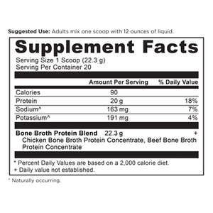 Ancient Nutrition Bone Broth Protein Pure 20 servings