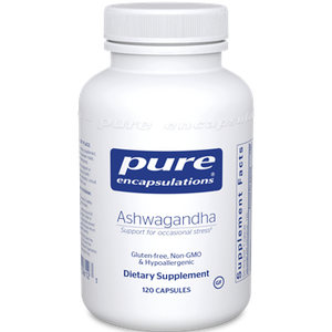 Pure Encapsulations Ashwagandha 500mg capsules 120qty