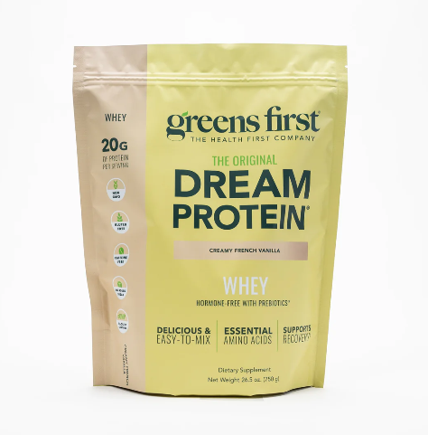 Greens First Dream Protein Creamy French Vanilla 30 servings