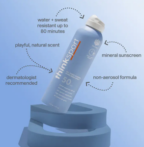 Think Sport SPF 50 All Sheer Mineral Sunscreen Spray 6fl oz