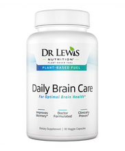 Load image into Gallery viewer, Daily Brain Care by Dr. Lewis Nutrition 90 capsules