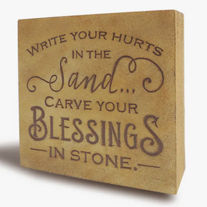 Blessings Stone Block