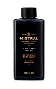 Mistral Black Amber Body Wash 13.5 fl oz