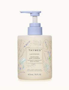 Thymes Lavender Replenishing Body Cleanser 16 FL OZ