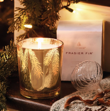 Load image into Gallery viewer, Frasier Fir Poured Candle 13 oz Gold