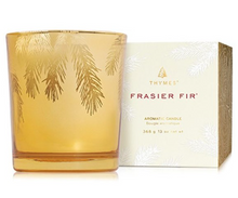 Load image into Gallery viewer, Frasier Fir Poured Candle 13 oz Gold