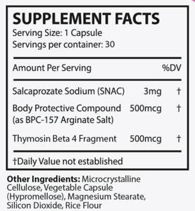 nuBioAge Regenatides 30 capsules