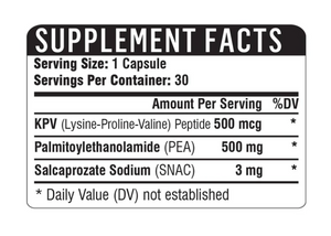 Healthgevity KPV & PEA 500  30 Capsules