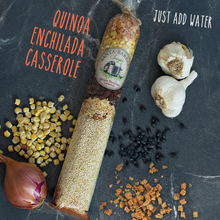 Load image into Gallery viewer, Santa Barbara&#39;s Soups Quinoa Enchilada Casserole