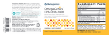 Load image into Gallery viewer, Metagenics OmegaGenics EPA-DHA 2400 5 FL OZ