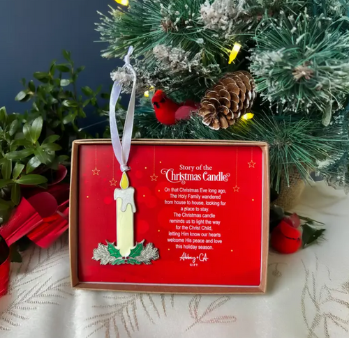 Story of The Christmas Candle Christmas Tree Ornament