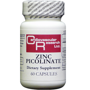 Cardiovascular Research Zinc Picolinate 25mg 60 capsules