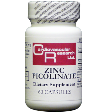 Cardiovascular Research Zinc Picolinate 25mg 60 capsules