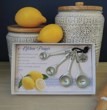 Load image into Gallery viewer, Bless This Kitchen Measuring Spoon Set