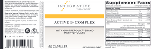 Integrative Therapeutics Active B-Complex 60 capsules