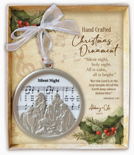 Load image into Gallery viewer, Silent Night Christmas Tree Ornament