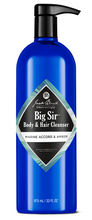 Load image into Gallery viewer, Jack Black Big Sir Body &amp; Hair Cleanser 33FL OZ
