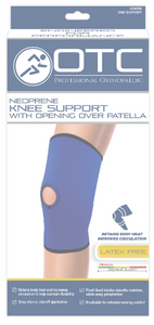 OTC Neoprene Knee Support Open Patella Medium 0306 Royal Blur