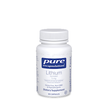 Pure Encapsulations Lithium5mg (Orotate) 90 Capsules