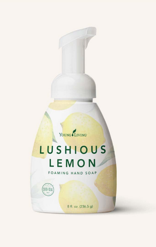 Young Living Lushious Lemon Foaming Hand Soap 8oz