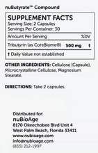 Load image into Gallery viewer, nuBioAge nuButyrate 60 capsules