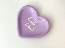 Load image into Gallery viewer, Purple Heart Humble and Kind Trinket Dish