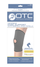 Load image into Gallery viewer, OTC Professional Orthopedic SMALL Neoprene Knee Support with Opening Over Patella