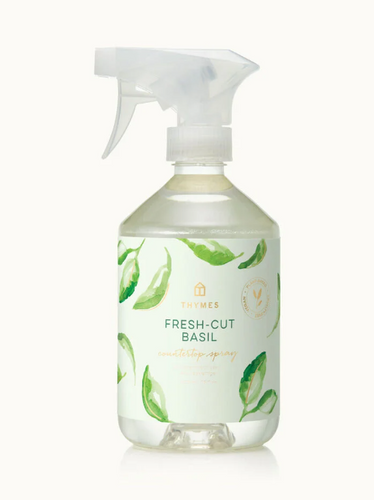 Thymes Fresh Cut Basil Counter Top Spray 16.5 FL OZ