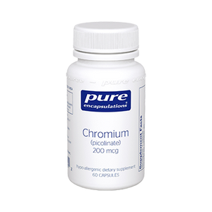 Pure Encapsulations Chromium Picolinate 200mcg 60 capsules